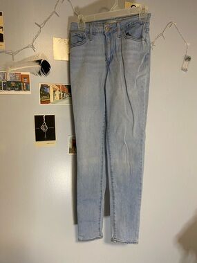 Levi's Light Blue Skinny Jeans for Women